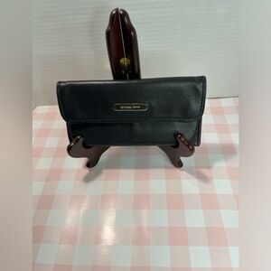 Michael Kors  vintage Black Leather Clutch